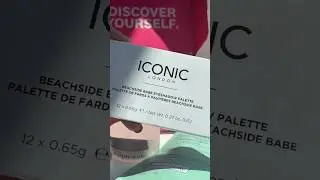 Iconic London Beachside Babe Eyeshadow Palette & Swatches | #beautyinfluencer