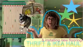 Installing New Flooring!! + IKEA and Thrift Haul