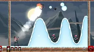 Stupid zombies 2 SNOW Day 61 to 90 is solved this game ( 9
