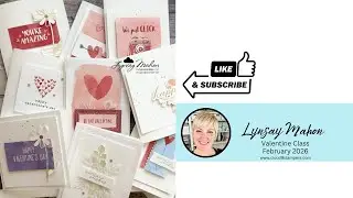 Beginner Valentine Card Class | Easy Card Kit Tutorial | Fast & Fun Handmade Cards
