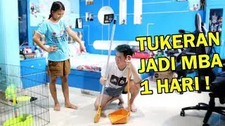 BERUBAH JADI MBA DI RUMAH SELAMA 1 HARI! *sengsara*