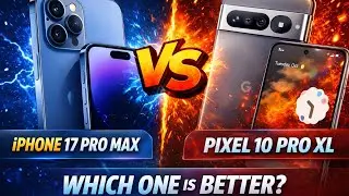 iPhone 17 Pro Max vs Google Pixel 10 Pro XL 🔥 Full Comparison | Camera, Performance & Battery Test 