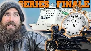 Hungover MOTORCYCLE RACE to Catch My Ferry Home | Series Finale