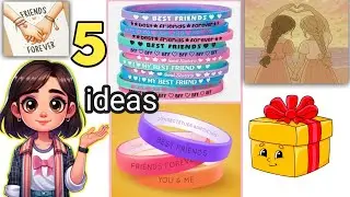 DIY Friendship Band With Paper || Friendship day Gift Ideas #bff #friendship 