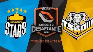 Submarino Stars vs TShow Academy - Jogo 2 - Quartas de Final - Torneio de Acesso