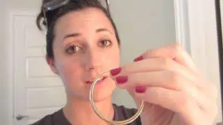 Girl Pierces Her Own Nose! (11/2/11)