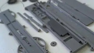 3D printing Assassin's Creed Mirage Hidden Blade Dual Extended Blade Gear Drive Anchor Mechanism