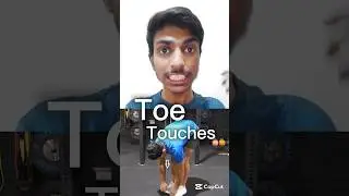 50 toe touches challenge #youtubeshorts #comedy #shortsviral #funny