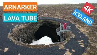 Arnarker Lava Tube from 5200 yrs 🌎  Iceland Unexplored in 4K