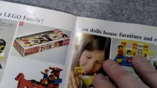 Vintage Lego catalogue from 1974