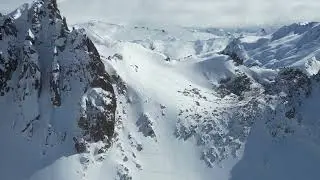 Chile and Argentina Ski / Snowboard / Mountain Drone Footage Vibes