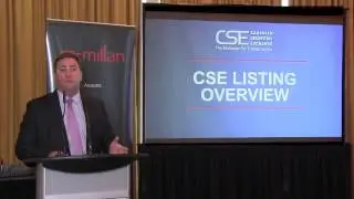 Mark Faulkner Presents: What are the Listing Requirements on the CSE?