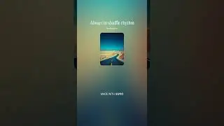 Always in shuffle rhythm