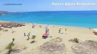 Agios Prokopios beach - Naxos Island - JustGreece.com