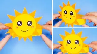 DIY Handmade Paper Sun Crown / Sun Headband / How to make Sun Crown