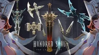 Hundred Soul (KR) - Weapons and skills preview trailer
