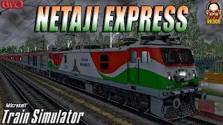 12312 KALKA - HOWRAH JN NETAJI EXPRESS | KALKA TO GHAZIABAD JN JOURNEY IN MSTS | RKODE GAMING