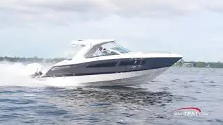 Four Winns Horizon 350 OB (2019-) Test Video - By BoatTEST.com