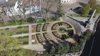 Полеты над апрельским Бранденбургом на Хафеле.