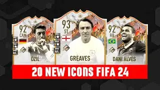 20 NEW ICONS wishlist | FIFA 24 | EA Sports FC 24