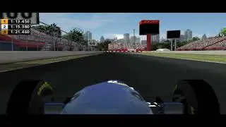 F1 2006 psp - A lap around Montreal