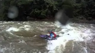 Bellyak...face first kayaking