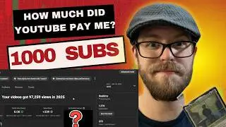Сколько мне заплатил YouTube за 1000 подписчиков | Создатель контента по MTG