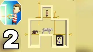 Pin Rescue - Gameplay Walkthrough Part 2 Levels 51-100 (iOS, Android)