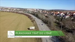 Plánovaná trať do Líšně