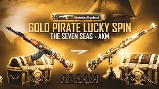 GOLD PIRATE LUCKY SPIN|THE SEVEN SEAS - AKM
