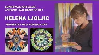 Jan. 15, 2026 Sunnyvale Art Club / Demo Artist Helena Ljoljic