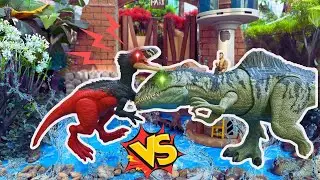 Amazing Dinosaurs Mattel : Spinosaurus , Indominus Rex , Pachyrhinosaurus , Ceratosaurus ...