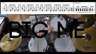 Foo Fighters - Big Me - Drum Cover With TABS