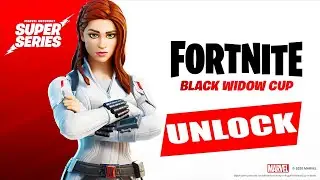 UNLOCKING Black Widow Skin EARLY! Black Widow Cup! (Fortnite)