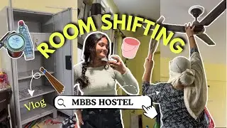 Hostel move in🌸✨| Room shifting vlog | MBBS Hostel | NEET 2026 | Shibu Navish