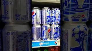 🔵🔴 Pepsi Silver 🔴🔵 #uefa #7up #soda #shorts #satisfying #asmr #viral #trending #yummy #ytshorts #wow