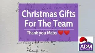 Christmas Gifts For The Team