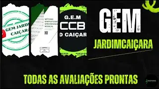Avaliações do MSA | GEM Jardim Caiçara