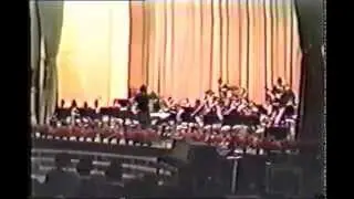 MAHS Jazz Band Winter 1985
