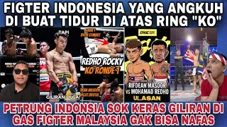 PETARUNG INDONSIA SOK KERAS GILIRAN DI GAS FIGTER MALAYSIA GAK BISA NAFAS‼️