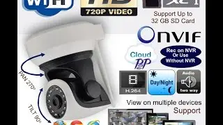 How to install ESENSE Wifi Pan Tilt IP Camera by  HiXpert