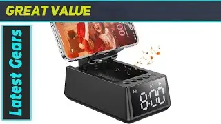 CHIFENCHY 3-in-1 Bluetooth Speaker, Phone Stand & Alarm Clock Review