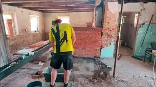 Kernsanierung 9: Rohbau Woche 8