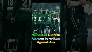 Pakistan won continue 2nd t20 vs australia #cricket #cricketnews #shorts