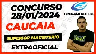 GABARITO EXTRAOFICIAL - CONCURSO DE CAUCAIA 2024 - Nível Superior - Prova do Magistério - CETREDE
