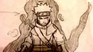 Rock lee and naruto (drawing from anime)