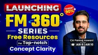 Target 90% | FM Revision Schedule | OCW Tracker | Free Books | MCQs | CA Inter FM Jan 26 / May 26
