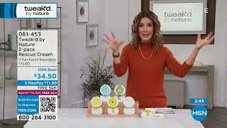Tweak'd by Nature 2pack Amber Vanilla Rescue Cream