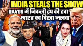 India Steals the Show at Davos: Trump Stunned, Global Leaders Watch | Maj Gen Asthana | Amber zaidi