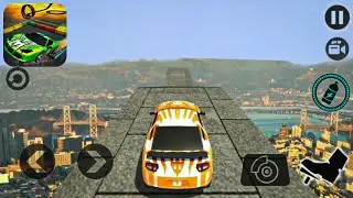 Impossible Stunt Car Tracks 3d Gameplay #1| Mobile Games| Android Gameplay